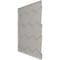 Ekena Millwork 19 5/8in. W x 19 5/8in. H Honeycomb EnduraWall Decorative 3D Wall Panel Covers 2.67 Sq. Ft. WP20X20HBCCH - alternate 6